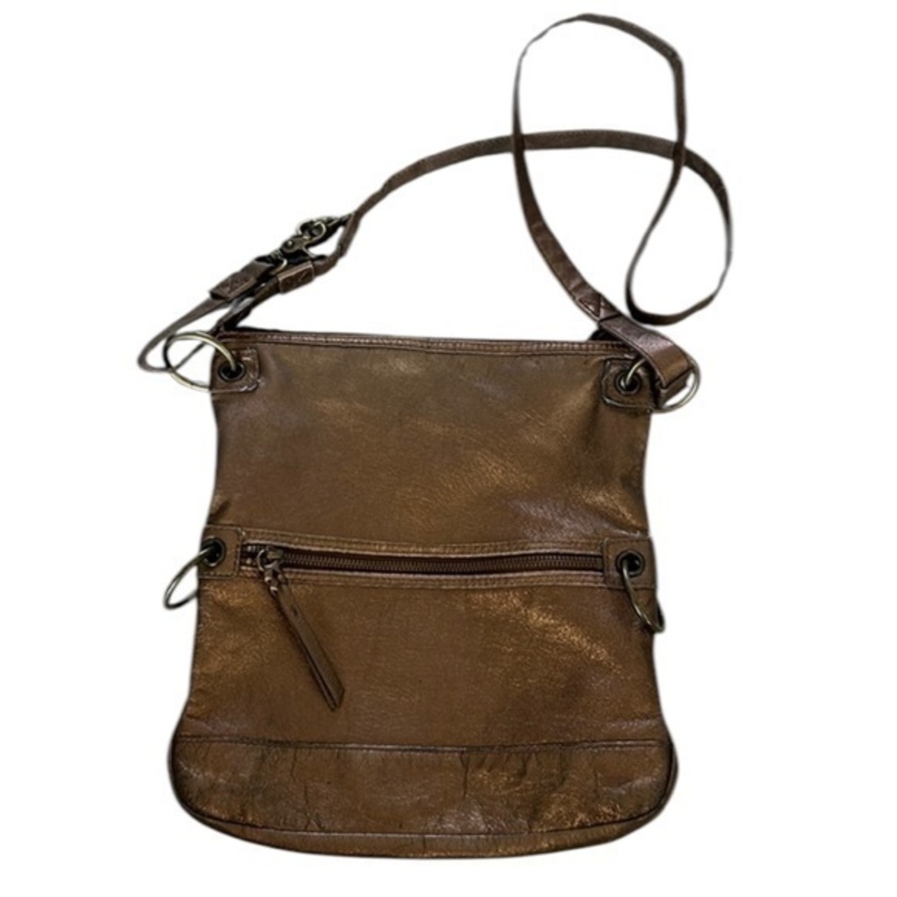 The SAK copper metallic crossbody bag